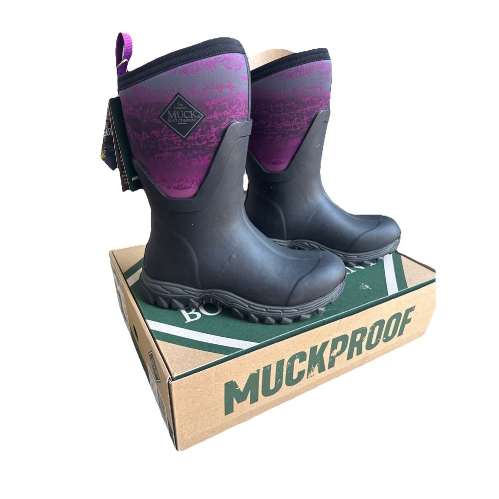 MUCK Arctic Sport II Mid Boots Womens Size 6 for Extreme Cold Weather AS2M004